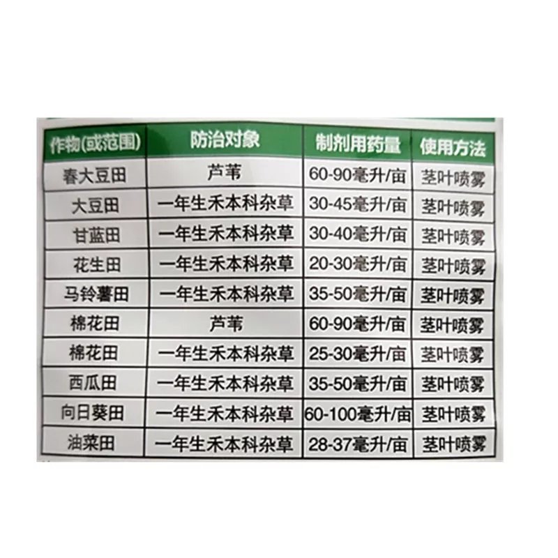 科迪华盖草能高效氟吡甲禾灵芦苇一年生禾本科杂草农药