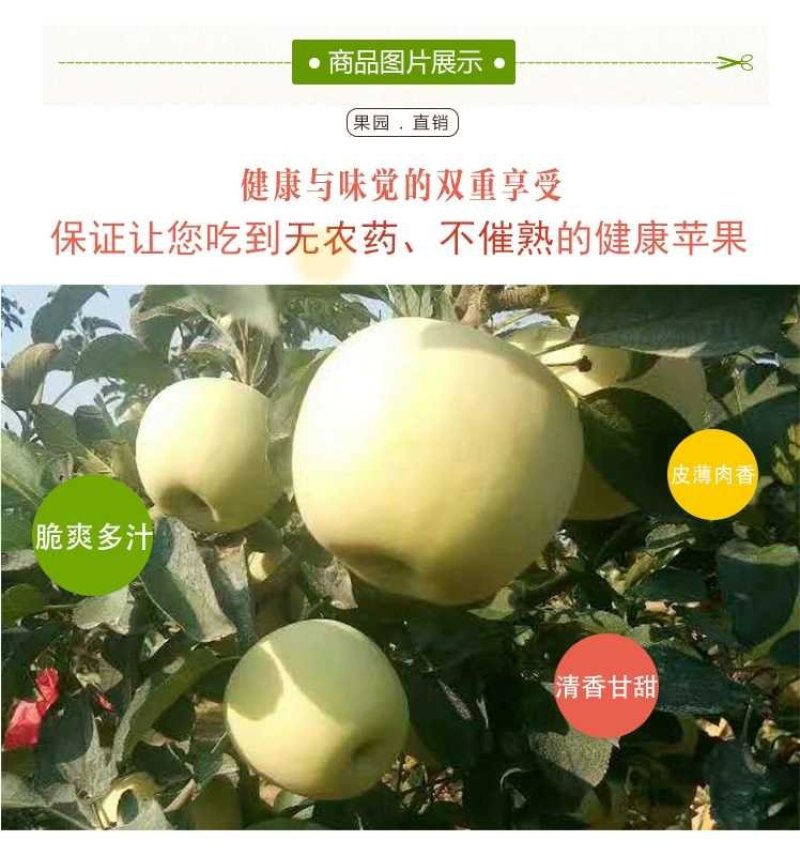 青森水蜜桃苹果香甜适口产地现摘现发