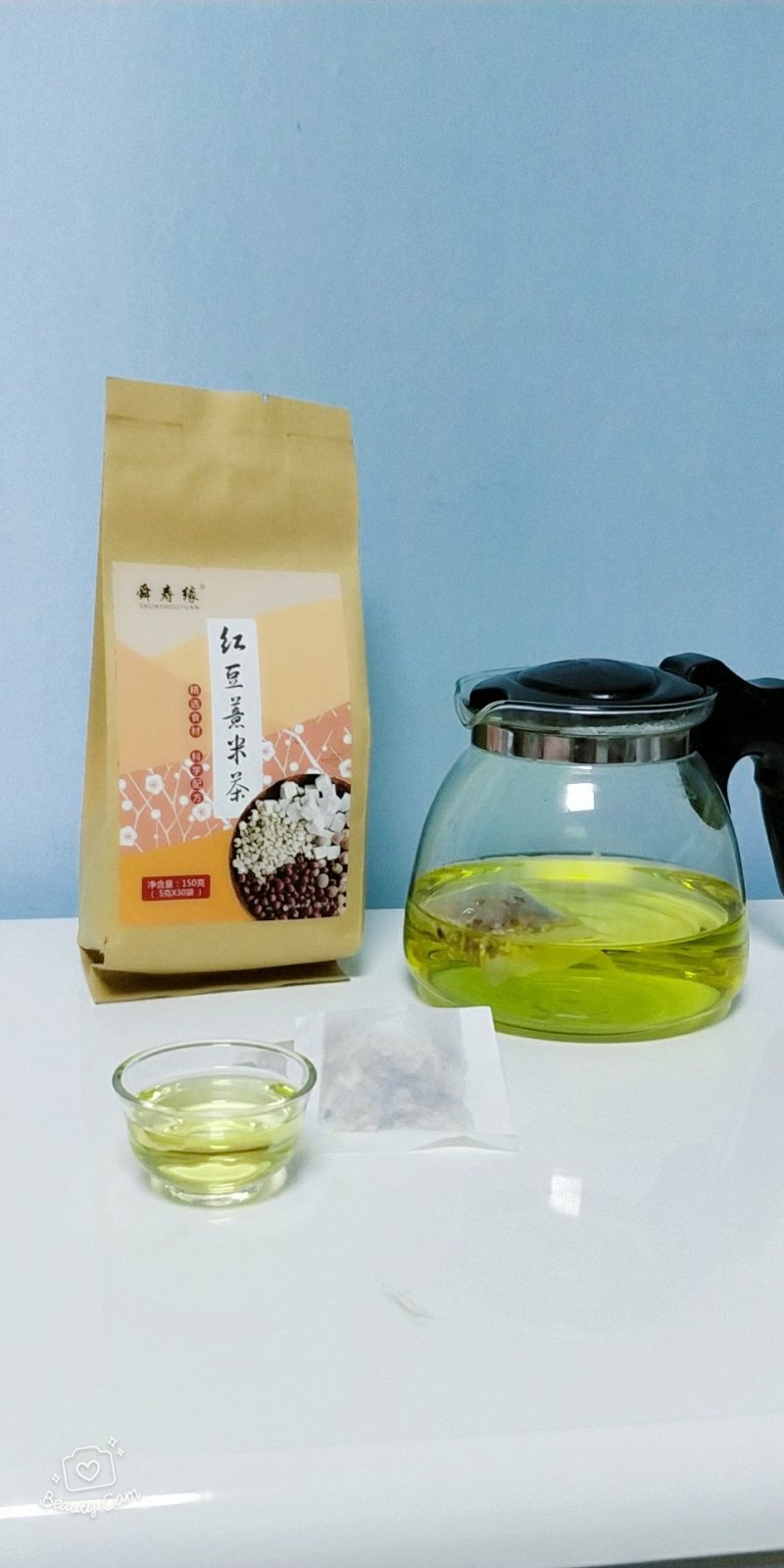 红豆薏米茶150g每包30小袋支持一件代发货日期新鲜