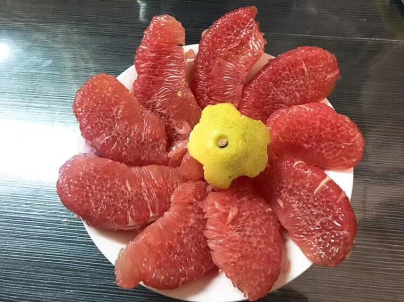 🧡官溪蜜柚红心柚口感好产地直发大量供货