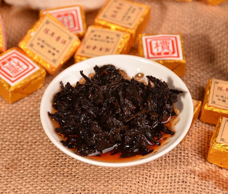 普洱茶熟茶小金砖沱茶一手货源一件代发量大从优包邮