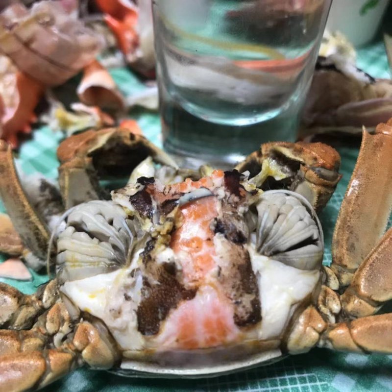 2元一只，保肥河蟹