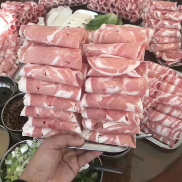 甘肃中盛湖羊卷，肉干，瘦，出成率高