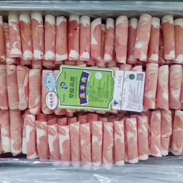 内蒙晶鑫羔羊卷，肉瘦，口感鲜嫩