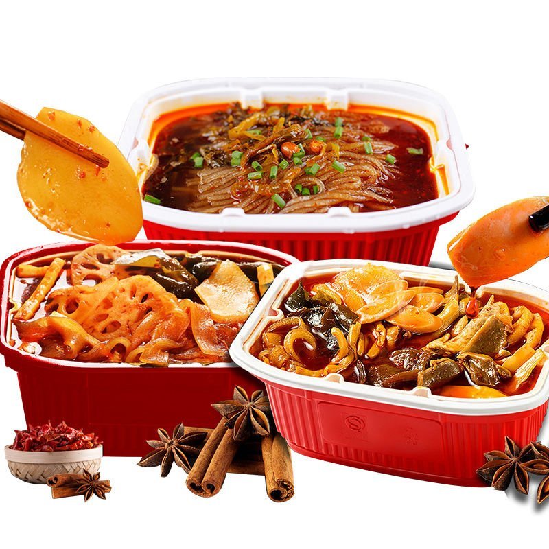 网红自热小火锅重庆微火锅网红便携自加热自助方便速食