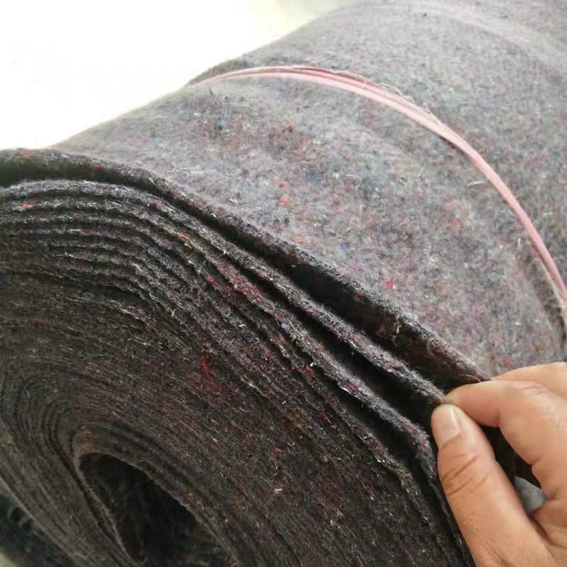 保温被，保温棉，土工布毛毡大棚保温棉铺路施工保湿养护毯