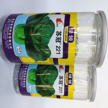 苏冠221黑叶矮脚苏州青青菜种籽