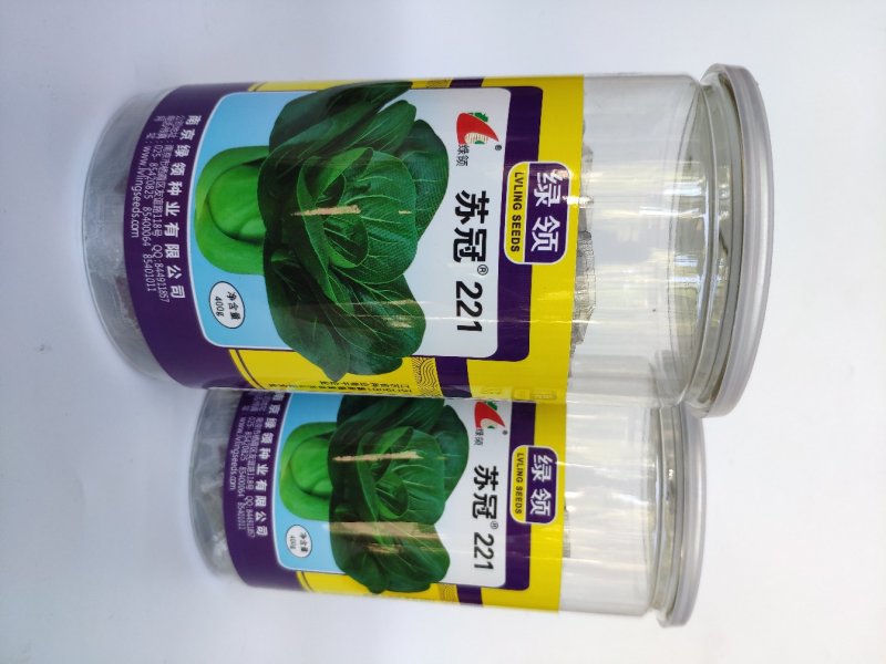 苏冠221黑叶矮脚苏州青青菜种籽