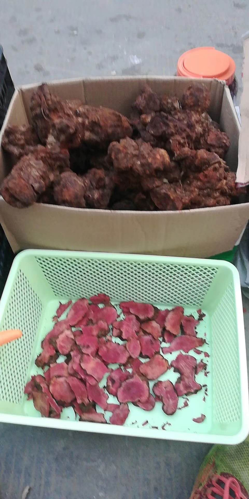 土茯苓（红肉金刚头，精选大条圆身，产地一手货源，长期有货