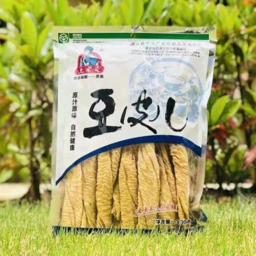湖北恩施特产土家爱豆皮儿干货火锅配菜天然素食豆腐皮腐竹豆