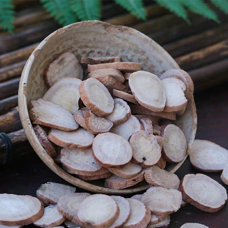 中药材批发白芍500g克包邮生白芍中草药白勺片炒
