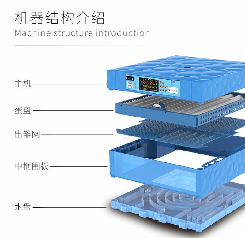 孵化设备微型家用孵化机智能孵化器鸡鸭鹅孵蛋器【一件代发】