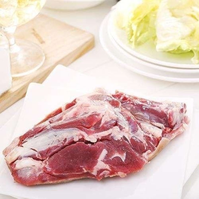精修去骨羊腿肉生羊肉5斤内蒙草地羊烧烤专用