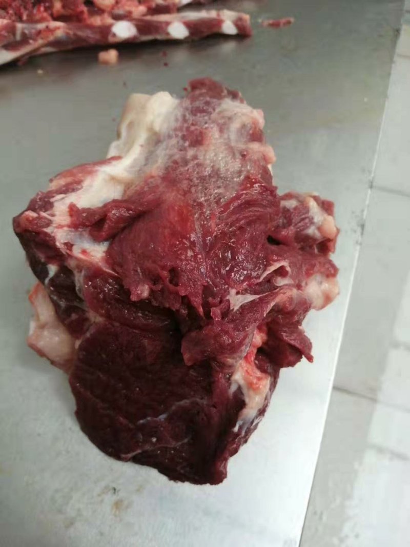冷鲜带皮马肉，养殖场一手加工