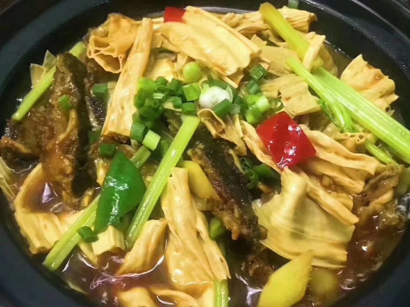 客家乡下柴火腐竹