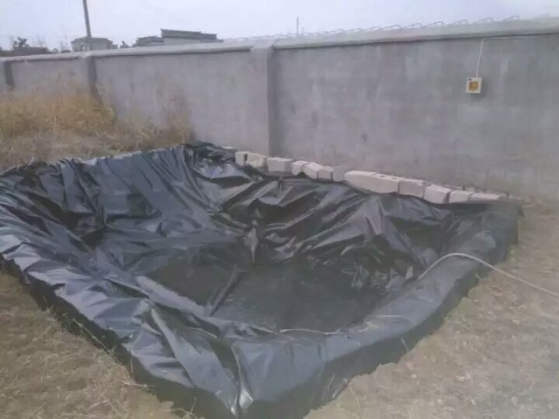 黑色防水膜黑色防渗膜塑料薄膜养殖膜鱼塘专用膜鱼池