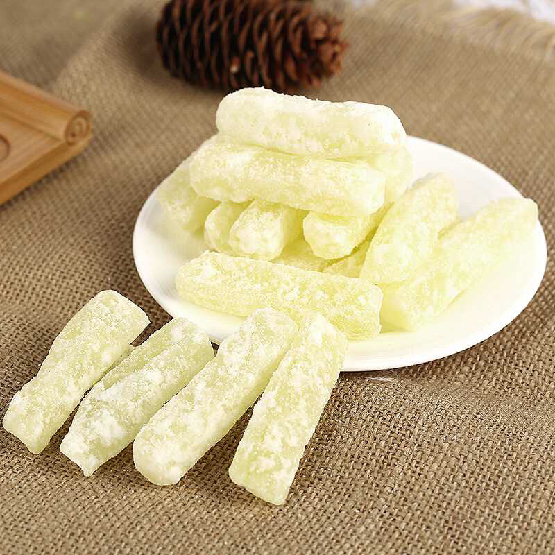 冬瓜条冰糖冬瓜丁冬瓜糖蜜饯果脯休闲食品散装工厂批发