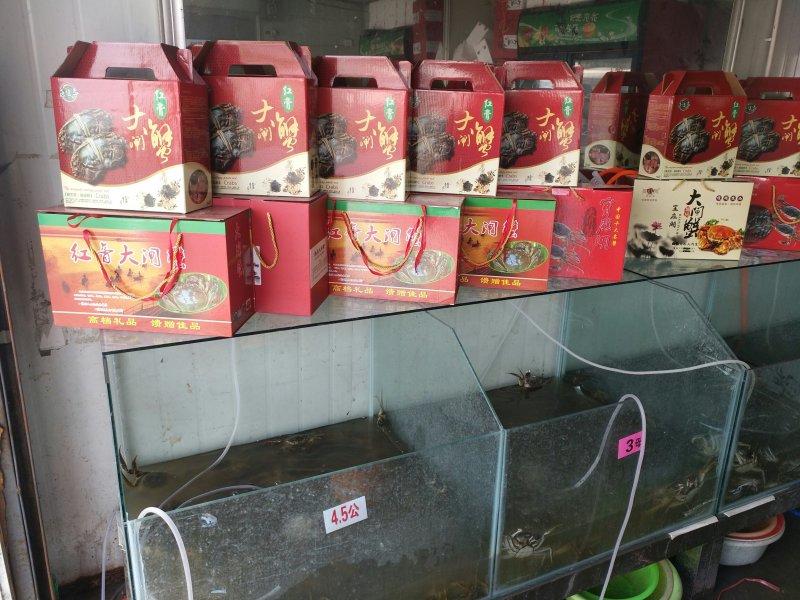 高邮湖大闸蟹批发及零售（礼盒装）招代理、电商平台、各酒店