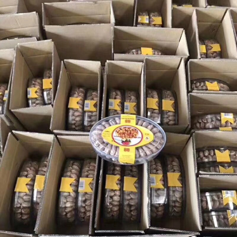 越南带皮腰果大颗粒A+盐焗腰果370克/盒包邮