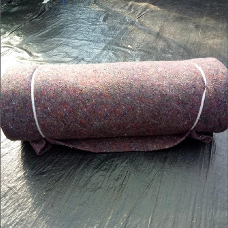 土工布毛毡温室大棚保温棉防寒毡家具包装毯公路养护毯