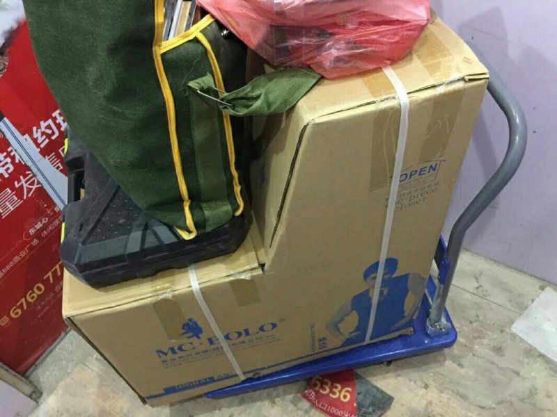 全新搬运车小推车平板推车拉货车拖车四轮拉车折叠拉货车