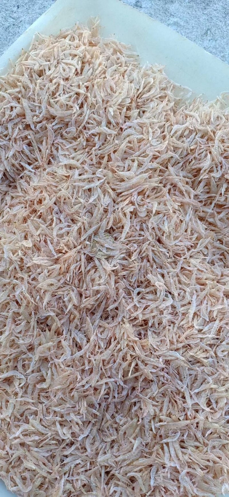 天然虾皮，自然凉晒，干度好，无添加，