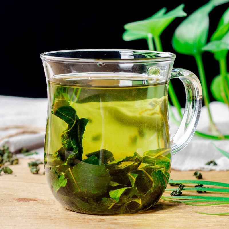 桑叶茶霜后冻干罐装桑叶茶天然野生正品散