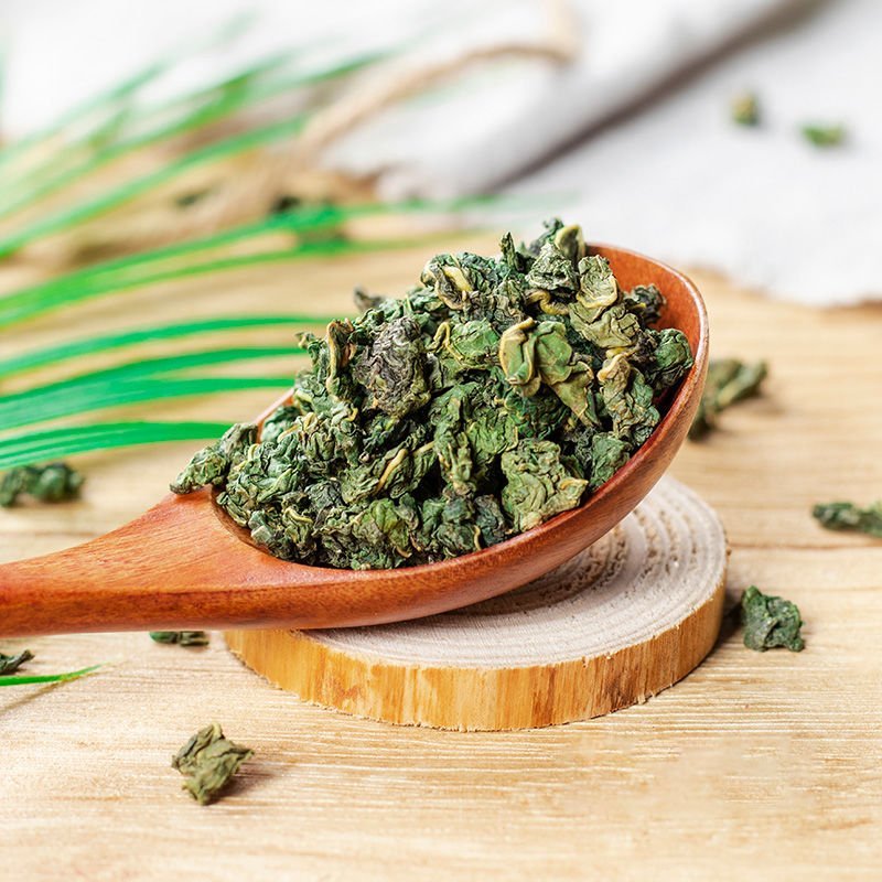 桑叶茶霜后冻干罐装桑叶茶天然野生正品散