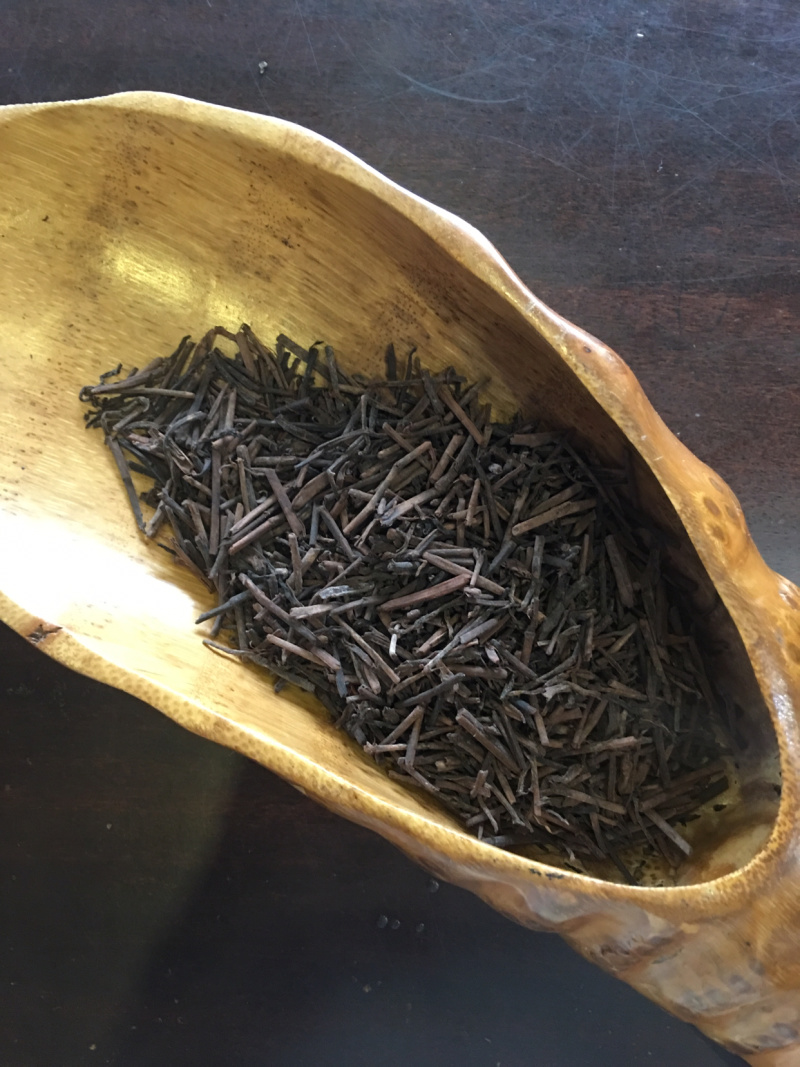 梧州六堡茶20年六堡老茶梗