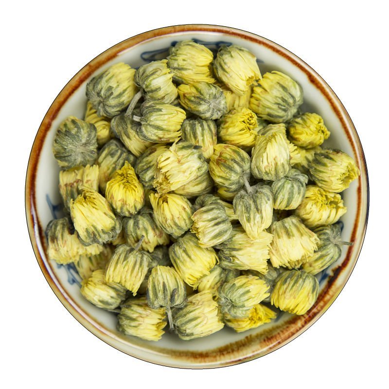 桐乡胎菊王菊花茶杭白菊胎菊花茶花草茶叶批发散装