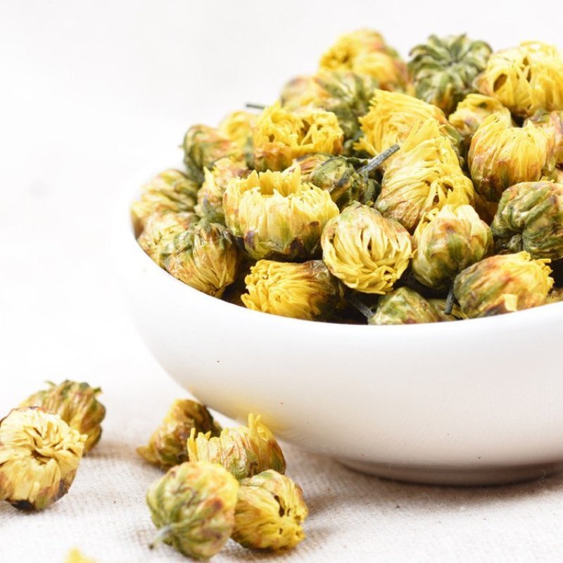 桐乡胎菊王菊花茶杭白菊胎菊花茶花草茶叶批发散装