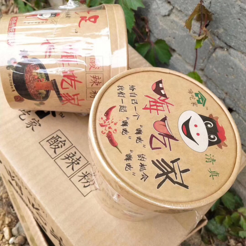 正宗清真嗨吃家酸辣粉整箱6桶