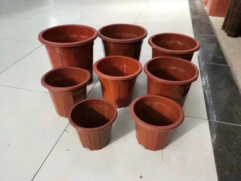 利达塑料高角花盆厂家直销各种型号质量保证包邮到镇内径为准