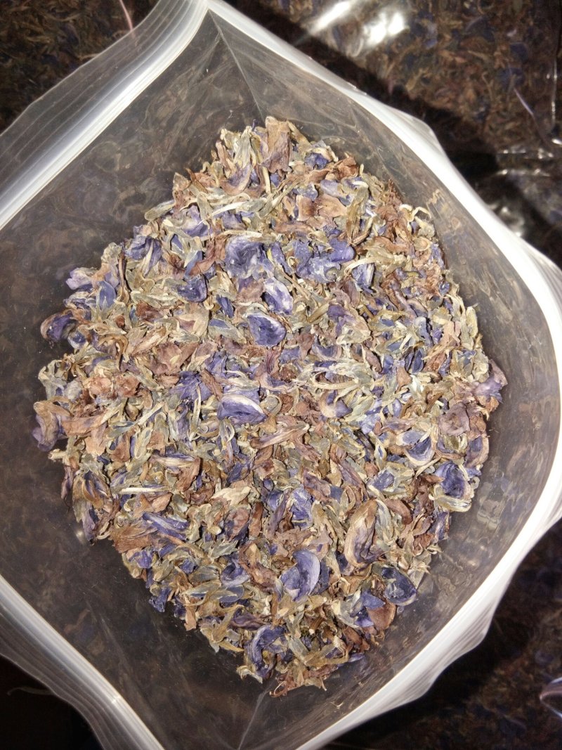 新鲜葛花大花小花干货