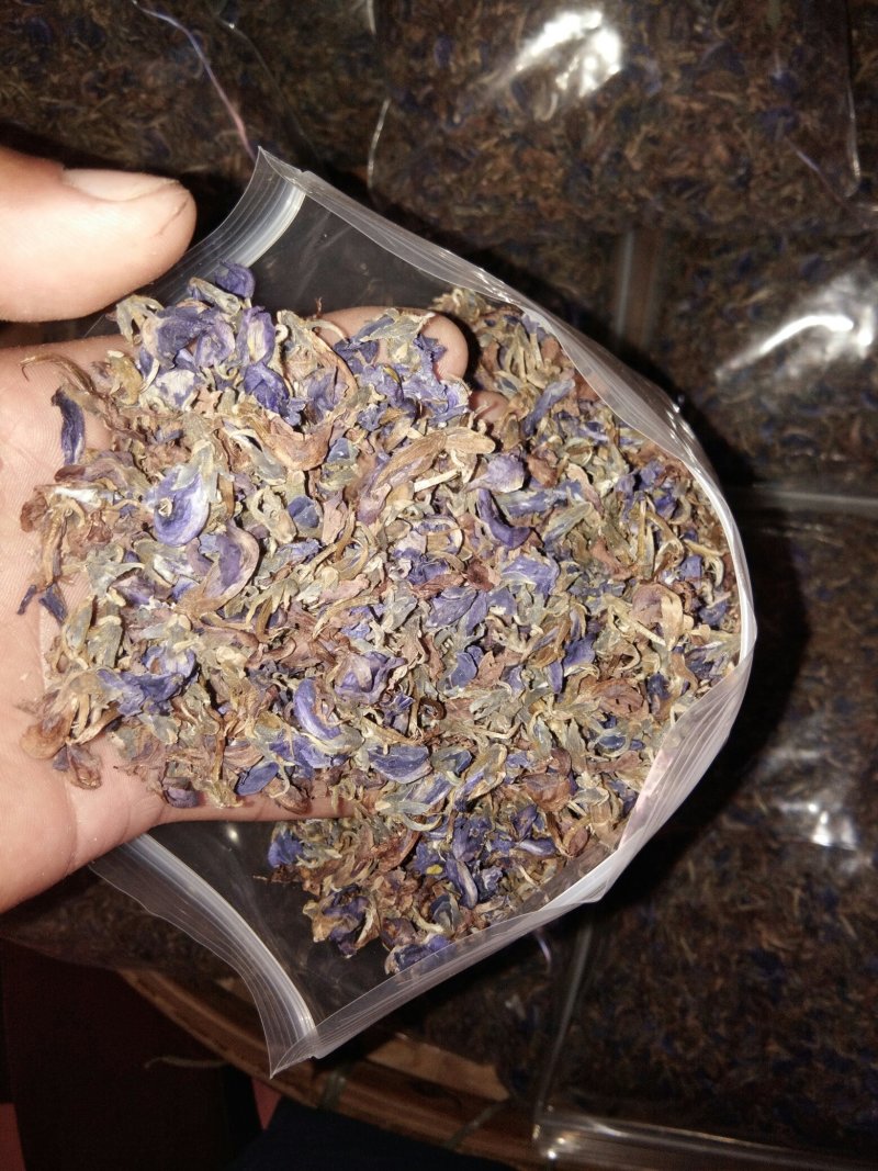 新鲜葛花大花小花干货