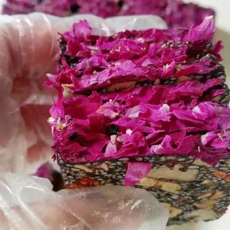 平阴重瓣食用玫瑰干花瓣，玫瑰花干花片红玫瑰花瓣一袋一斤