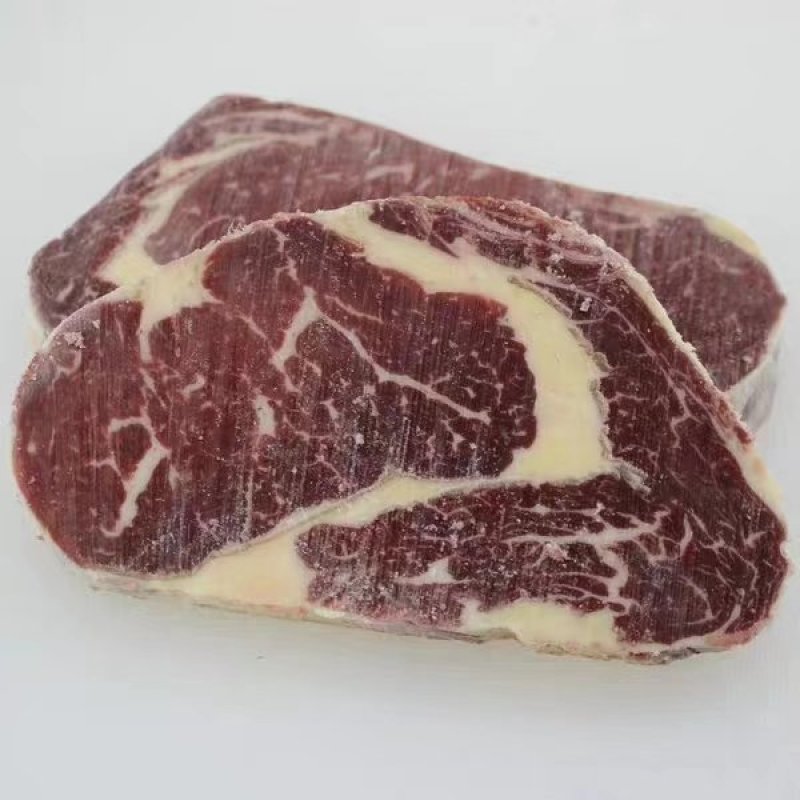 澳洲草饲眼肉芯牛排原切原味厚切清真健身牛排