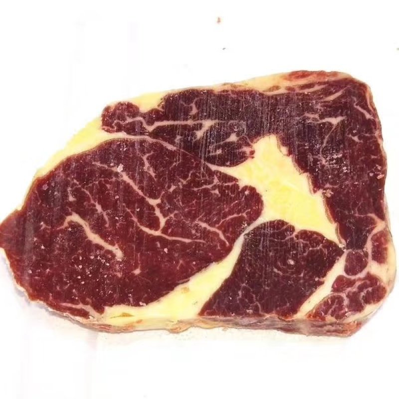 澳洲草饲眼肉芯牛排原切原味厚切清真健身牛排
