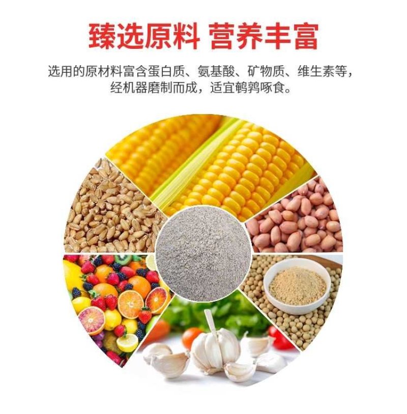 小鹌鹑饲料育雏料