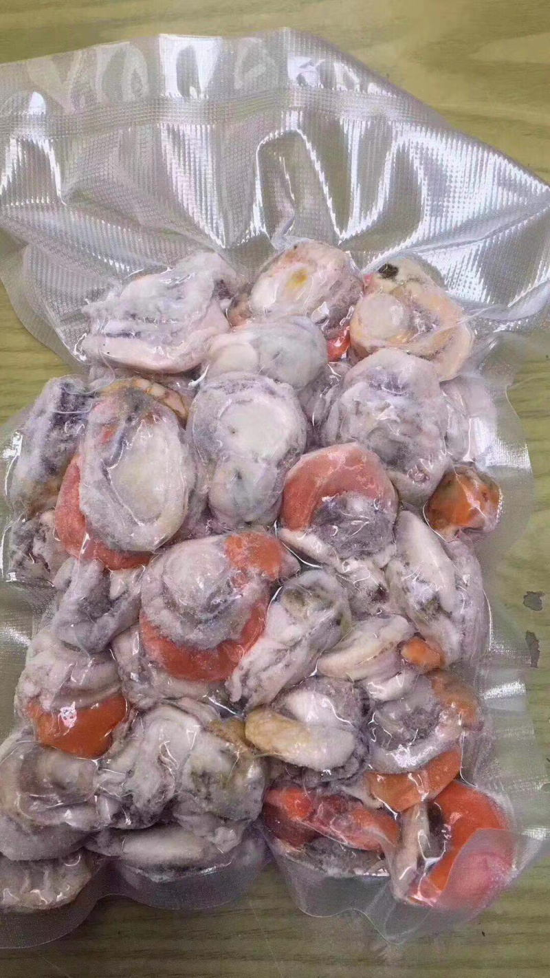 新鲜上岸，鲜活扇贝，现剥速冻现发