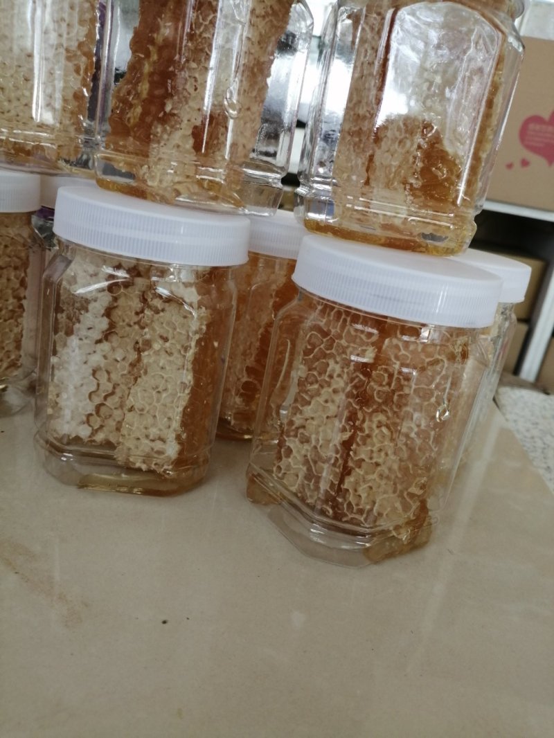 蜂巢蜜人工切割罐装，一斤二斤装滋补营养品支持一件代发