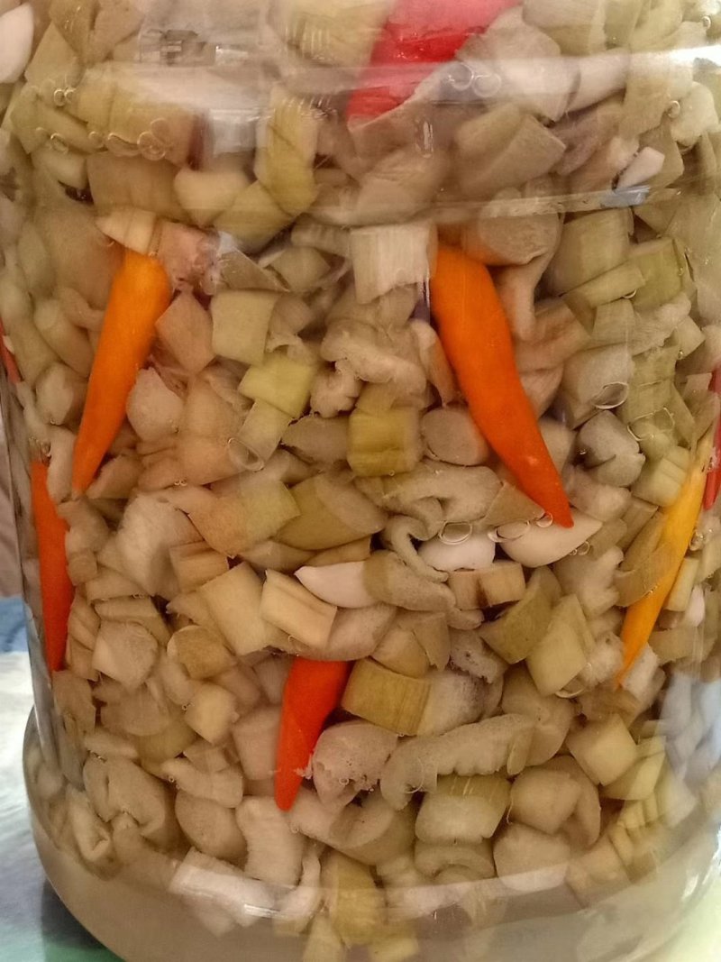 赣南大唐特产农家手工制作酸芋禾