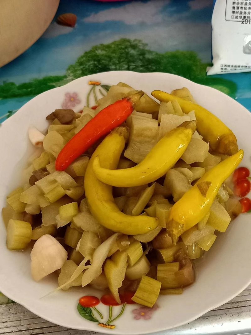 赣南大唐特产农家手工制作酸芋禾