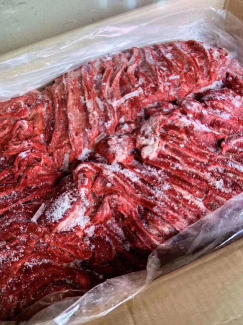 【驴肉肋条】大块驴肉质量好颜色鲜块大