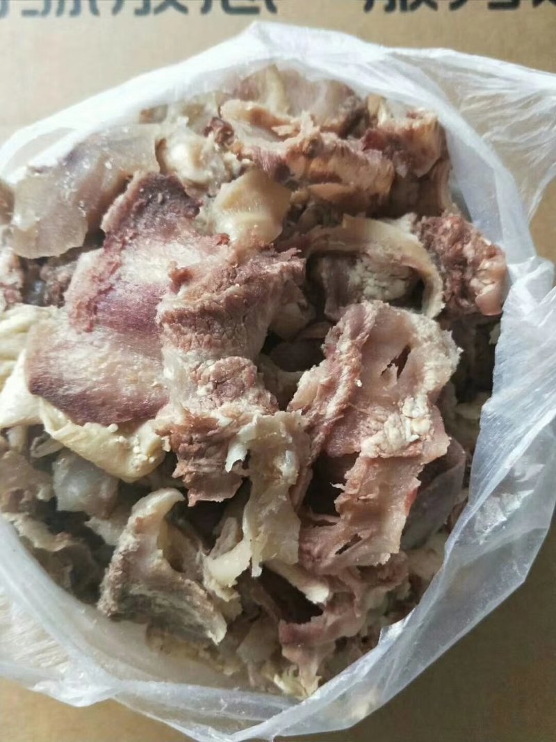 熟刮骨肉，