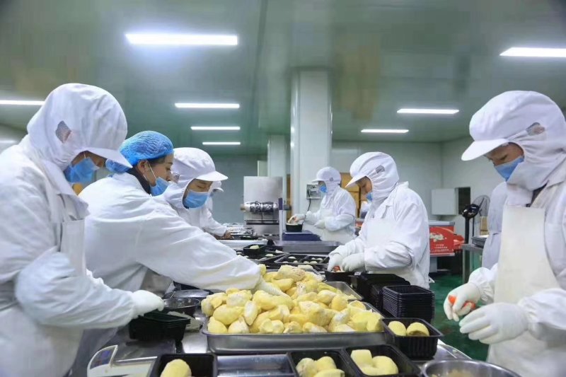 泰国金枕头榴莲肉精品盒装冷冻榴莲肉批发可一件代发