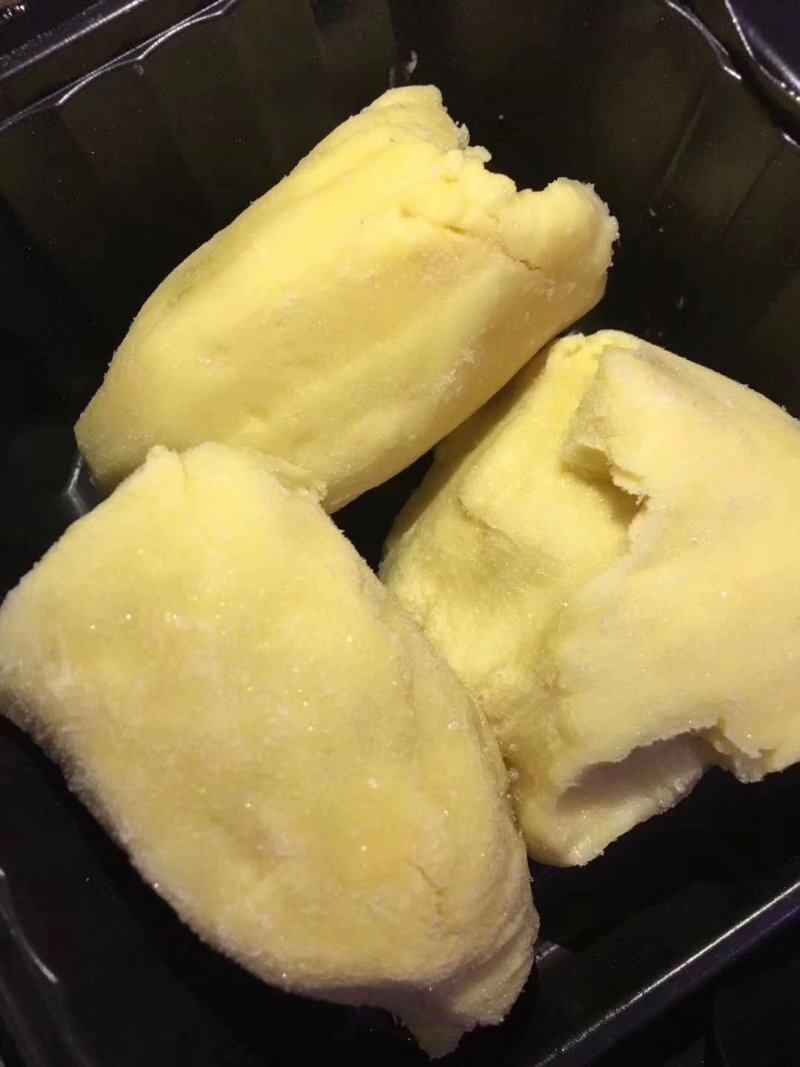 泰国金枕头榴莲肉精品盒装冷冻榴莲肉批发可一件代发