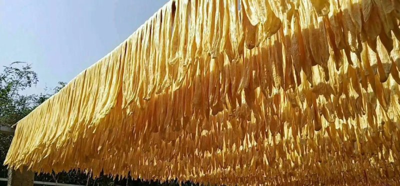 【热销】纯手工农家无任何添加剂制作优质黄豆头层腐竹土特