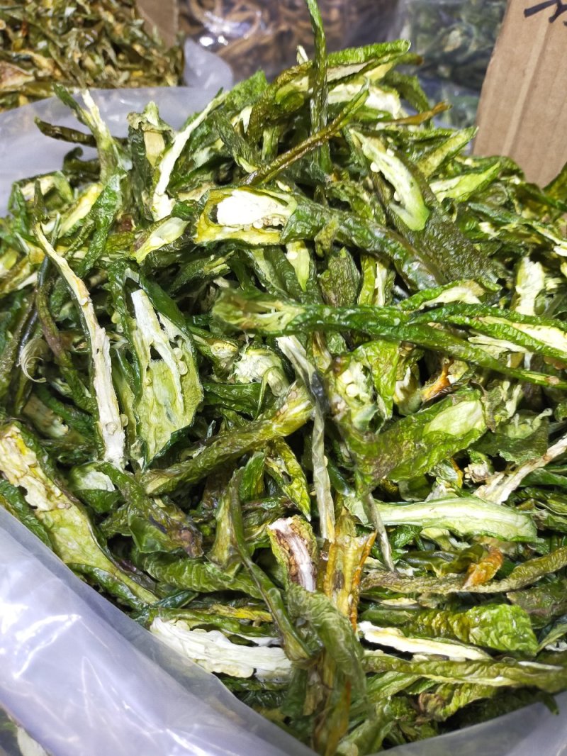 辣椒皮〈干货〉～绿色辣椒皮质量好