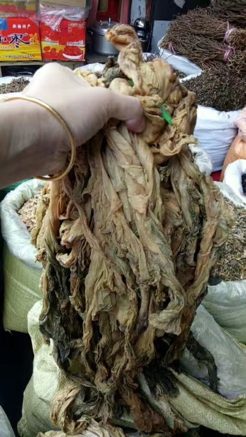 农家自晒小白菜自然风干